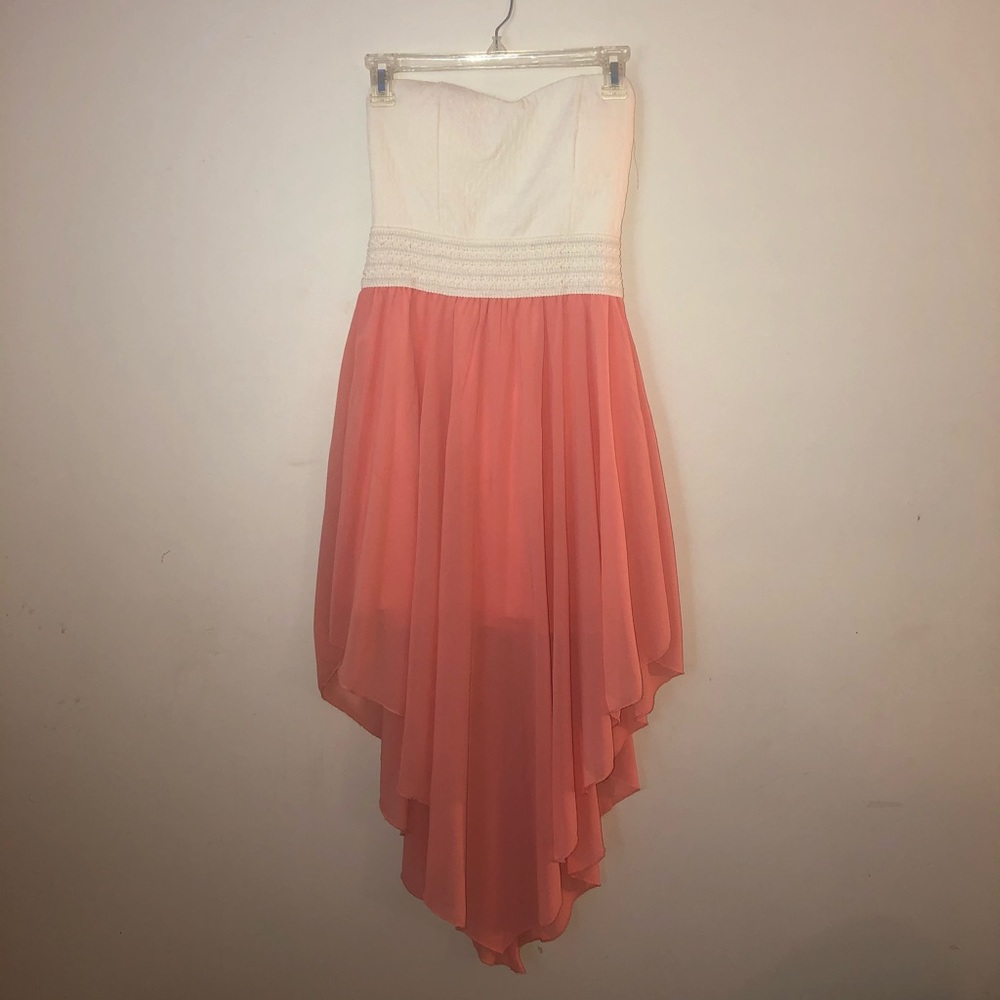 Strapless Flowy Summer Dress